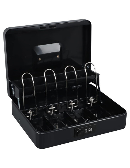 Caja de Efectivo Xydled con Cerradura de Combinación 30x24x9cm