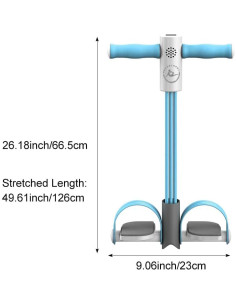 Cuerda de Resistencia PUXING con Pedal Tirador 66.5x23cm 2