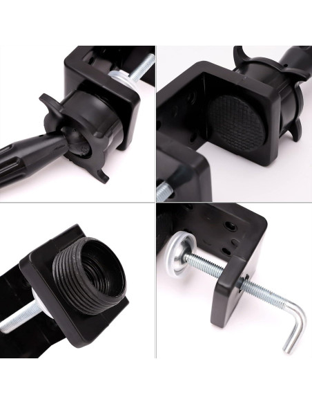 Soporte de Cabeza de Maniquí BARBERPLAN Pequeño con Abrazadera