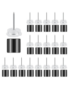 Chinchetas Magnéticas Outus 50 Unidades Negras para Pósteres