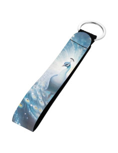 Porta llaves de neopreno Jeiento con muñequera 14.2 cm