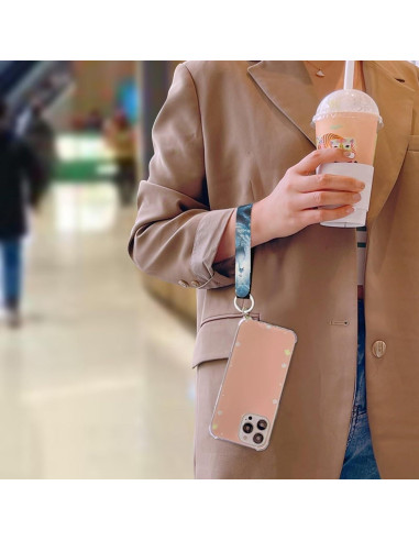 Porta llaves de neopreno Jeiento con muñequera 14.2 cm