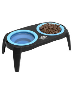 Cuencos Elevados para Mascotas PETMAKER - Antideslizante 473ml