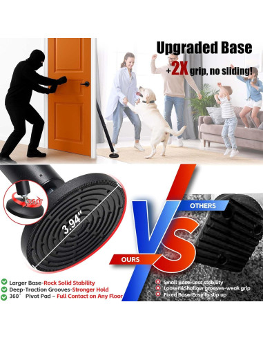 Barra de Seguridad Ajustable Wefaith 600LB 62.2-128.7cm