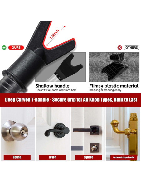 Barra de Seguridad Ajustable Wefaith 600LB 62.2-128.7cm