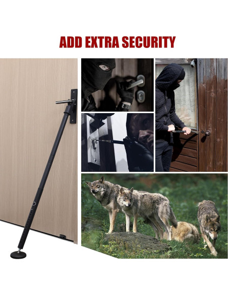 Barra de Seguridad Ajustable Wefaith 600LB 62.2-128.7cm