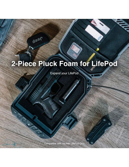 Estuche de Viaje Impermeable VAULTEK LifePod con Espuma Desprendible