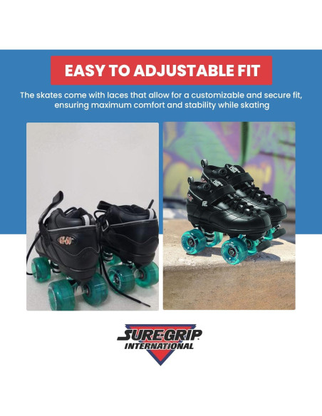 Patines Sure Grip GT50 Motion 62mm Unisex - Comodidad y Estilo