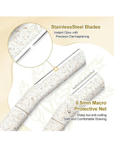 Rasuradora Dermaplaning Ecológica Matgicol - Mango Biodegradable 2