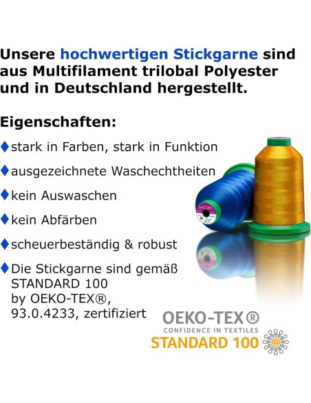 Banda de Sudor para Muñeca Express-Stickerei Metal Pesado 8x8cm