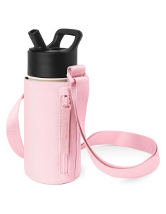 Portabotellas de Agua Simple Modern Rubor para Niños 10-18oz