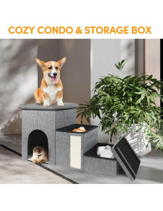 Escaleras Plegables para Perros Petizer 3 Escalones 43 cm 2