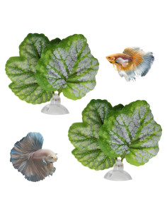 Hamaca de Hoja para Betta WishLotus - 2 Piezas Verde