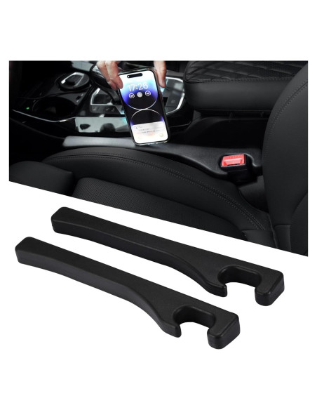 Relleno Espacio Asientos Hanhee 2 Pack Universal Negro