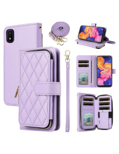 Funda Furiet para Samsung Galaxy A10e con Correa y Monedero