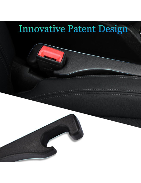 Relleno Espacio Asientos Hanhee 2 Pack Universal Negro