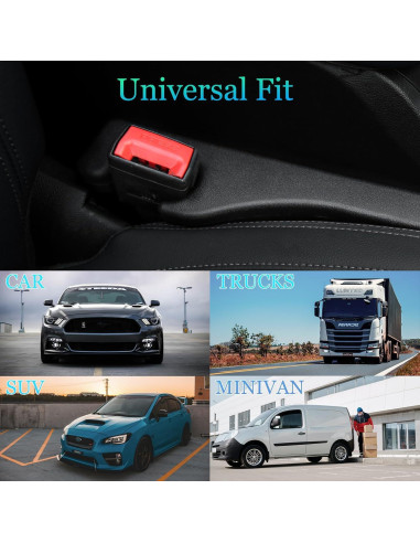 Relleno Espacio Asientos Hanhee 2 Pack Universal Negro