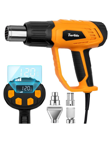 Pistola de Calor 1500W Tarlido 120-550C con 4 Boquillas