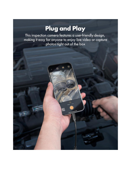 Cámara Endoscópica USB Anykit 2.99m HD con 8 Luces LED