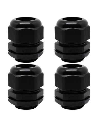 Pasacables Impermeable Sydien 4Pcs Nylon IP68 18-25mm