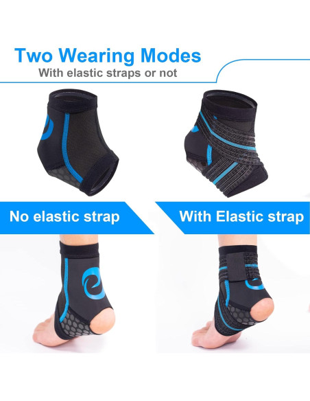 Férula de Tobillo Nvorliy AquaFlex Pro - Compresión Acuática