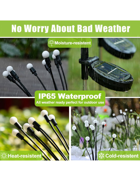 Luces Solares Flumy 2 Paquete para Jardín Impermeables Luces Solares Flumy 2 Paquete para Jardín Impermeables