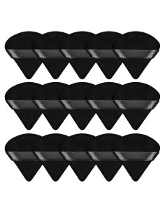Puff de Maquillaje Pimoys 15 Piezas Triángulo Negro