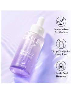 Removedor de Pegamento para Uñas Gellen 40ML Sin Acetona 2