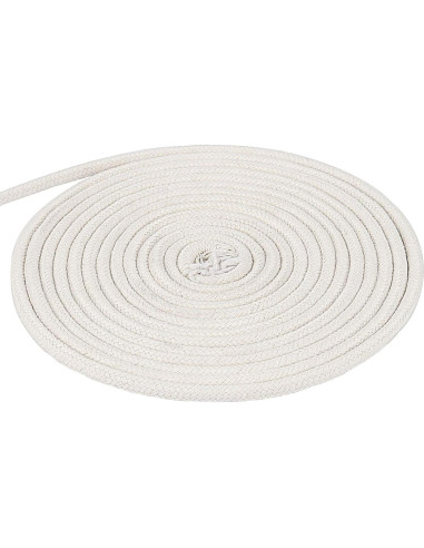 Cuerda de Algodón Natural Blanca 50m 0.64cm ZEONHEI