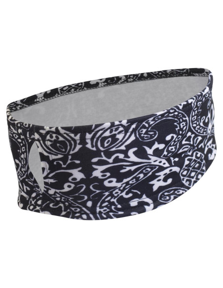 Cinta para la cabeza TrailHeads Print para mujeres - Negro y Blanco