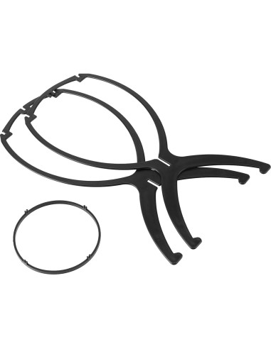 Soporte de Peluca Plegable JOIKIT 16 Piezas Negro 36 cm