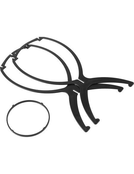 Soporte de Peluca Plegable JOIKIT 16 Piezas Negro 36 cm