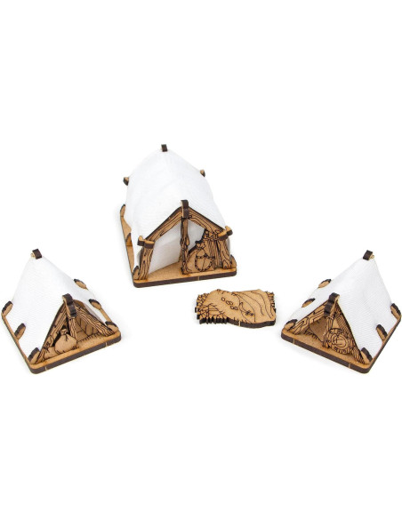 Set de Campamento de Aventureros TowerRex para D&D