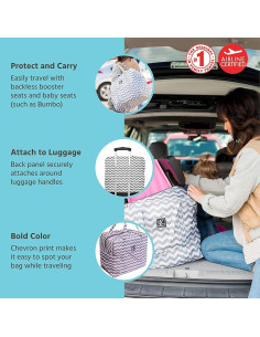 Bolsa de Viaje J.L. Childress para Asiento Elevador Chevron 2