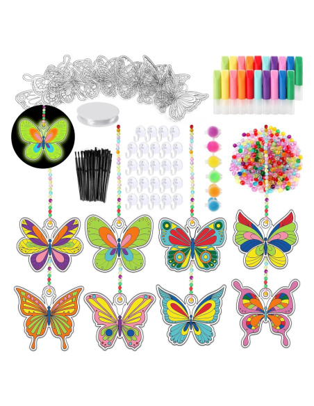 Kit de Manualidades Nlicrst 32 Piezas Mariposa DIY