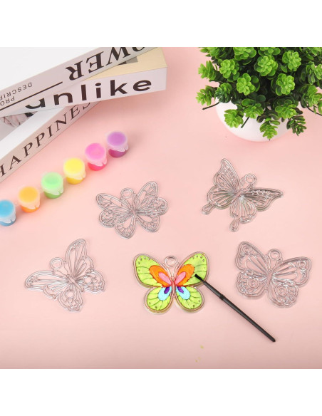 Kit de Manualidades Nlicrst 32 Piezas Mariposa DIY