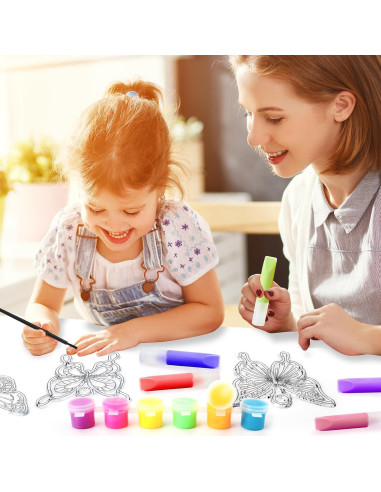 Kit de Manualidades Nlicrst 32 Piezas Mariposa DIY