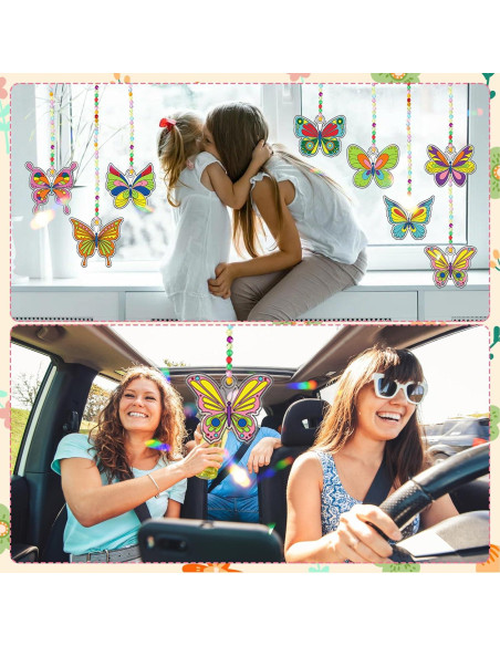 Kit de Manualidades Nlicrst 32 Piezas Mariposa DIY