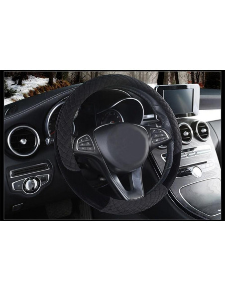 Cubierta de Volante de Piel Suave Mayco Bell 38cm Universal