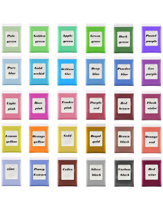 Polvo de Mica Brillante NTWJNJY - 30 Colores para Jabón y Resina 2