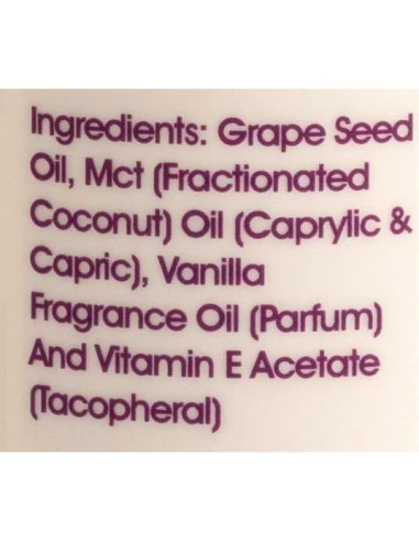 Aceite Corporal Liquid Love Belka 236.6 ml Vainilla Vegano