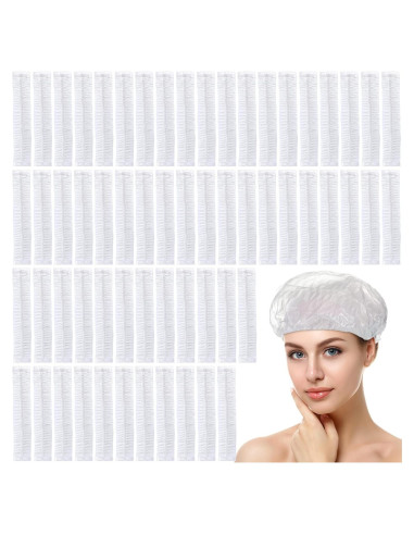 Gorras de Ducha Desechables Leyndo 1000 Pcs Impermeables