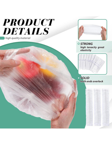 Gorras de Ducha Desechables Leyndo 1000 Pcs Impermeables