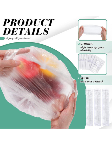 Gorras de Ducha Desechables Leyndo 1000 Pcs Impermeables