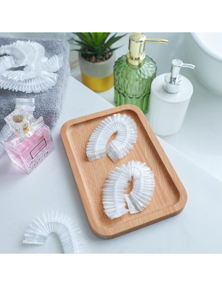 Gorras de Ducha Desechables Leyndo 1000 Pcs Impermeables