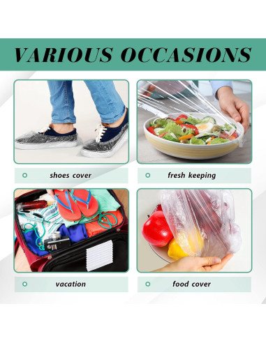 Gorras de Ducha Desechables Leyndo 1000 Pcs Impermeables