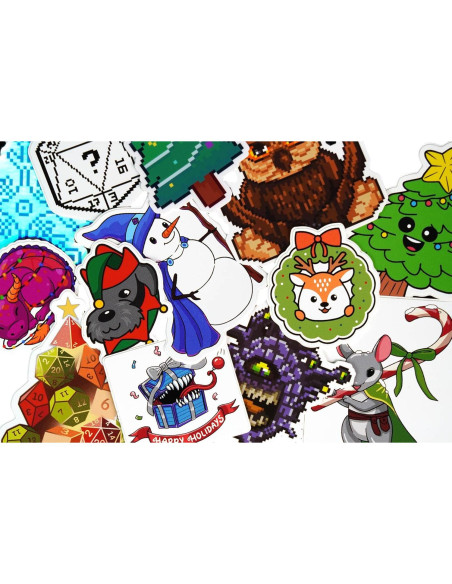 Bolsa de Dados de Misterio 1985 Games, Diseño Navideño