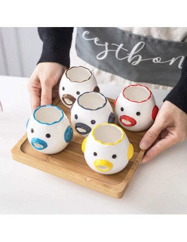 Separador de Yemas de Huevo ZOSTLAND Cerámica Azul 5cm