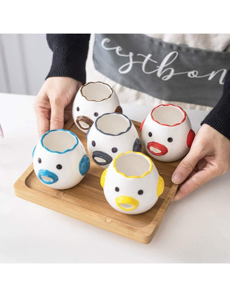 Separador de Yemas de Huevo ZOSTLAND Cerámica Azul 5cm