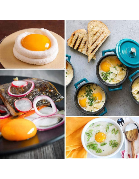 Separador de Yemas de Huevo ZOSTLAND Cerámica Azul 5cm